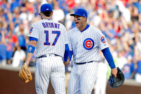 Bryant and Rizzo, Chicago Cubs (Photo by Jon Durr/Getty Images)