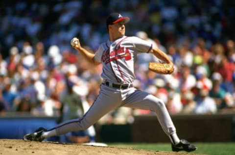 Greg Maddux, Atlanta Braves (Photo by Ron Vesely/MLB Photos via Getty Images)