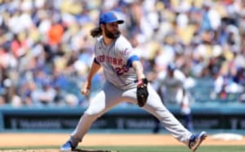 LOS ANGELES, CA – JUNE 5: Trevor Williams #29 of the New York Mets pitches during the game against the Los Angeles Dodgers at Dodger Stadium on June 5, 2022 in Los Angeles, California. The Mets defeated the Dodgers 5-4. (Photo by Rob Leiter/MLB Photos via Getty Images)