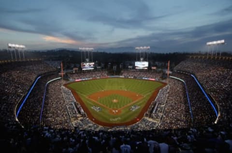 LOS ANGELES, CA – OCTOBER 28: A general view during the third inning of Game Five of the 2018 World Series between the Los Angeles Dodgers and the Boston Red Sox at Dodger Stadium on October 28, 2018 in Los Angeles, California. (Photo by Ezra Shaw/Getty Images)