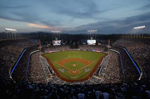 LOS ANGELES, CA – OCTOBER 28: A general view during the third inning of Game Five of the 2018 World Series between the Los Angeles Dodgers and the Boston Red Sox at Dodger Stadium on October 28, 2018 in Los Angeles, California. (Photo by Ezra Shaw/Getty Images)