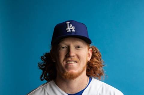 GLENDALE, AZ – FEBRUARY 20: Dustin May #85 of the Los Angeles Dodgers poses for a portrait during photo day at Camelback Ranch on February 20, 2019, in Glendale, Arizona. (Photo by Rob Tringali/Getty Images)