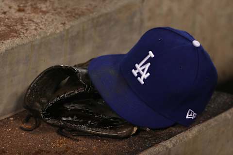 Los Angeles Dodgers taxi squad (Photo by Victor Decolongon/Getty Images)