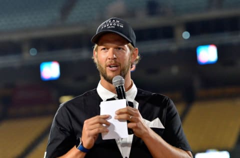 Clayton Kershaw, Los Angeles Dodgers (Photo by Charley Gallay/Getty Images for FIJI Water)