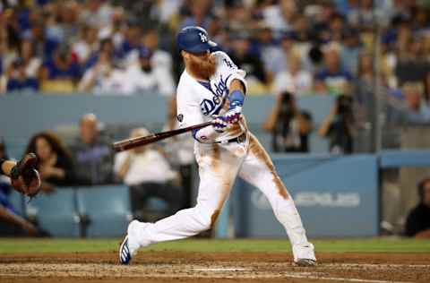 Justin Turner, Los Angeles Dodgers (Photo by Rob Leiter/MLB Photos via Getty Images)