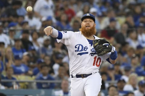 Justin Turner, Los Angeles Dodgers (Photo by John McCoy/Getty Images)