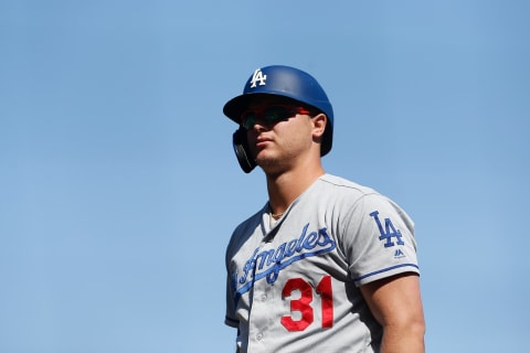 Joc Pederson of the Los Angeles Dodgers (Photo by Lachlan Cunningham/Getty Images)