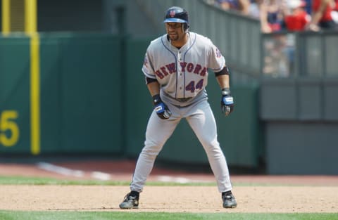 Jay Payton, New York Mets (Photo By Matthew Stockman/Getty Images)