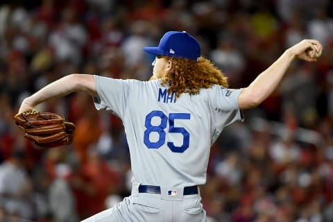 Dustin May, Los Angeles Dodgers (Photo by Will Newton/Getty Images)