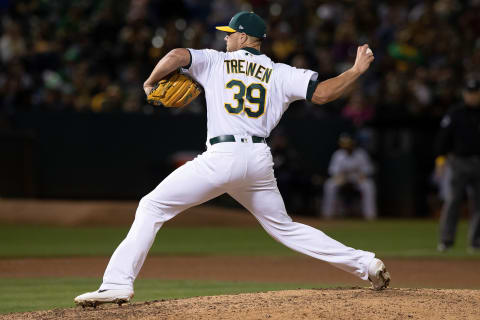 Blake Treinen, Los Angeles Dodgers (Photo by Jason O. Watson/Getty Images)