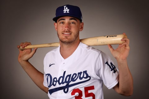 GLENDALE, ARIZONA – FEBRUARY 20: Cody Bellinger #35 of the Los Angeles Dodgers poses for a portrait during MLB media day on February 20, 2020 in Glendale, Arizona. (Photo by Christian Petersen/Getty Images)