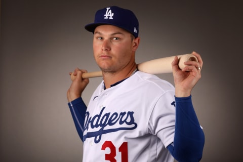 GLENDALE, ARIZONA – FEBRUARY 20: Joc Pederson #31 of the Los Angeles Dodgers poses for a portrait during MLB media day on February 20, 2020 in Glendale, Arizona. (Photo by Christian Petersen/Getty Images)