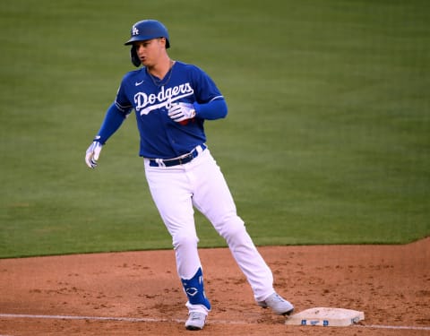 LOS ANGELES, CALIFORNIA – JULY 08: Joc Pederson #31 of the Los Angeles Dodgers  (Photo by Harry How/Getty Images)