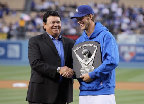 Clayton Kershaw (R) – Los Angeles Dodgers (Photo by Jeff Gross/Getty Images)