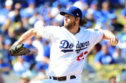 Clayton Kershaw, Los Angeles Dodgers. (Photo by Harry How/Getty Images)