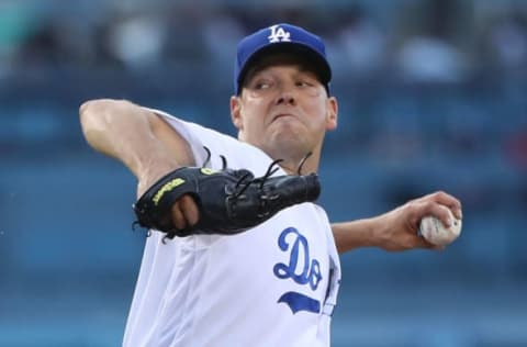 LOS ANGELES, CA – JUNE 09: Pitcher Rich Hill