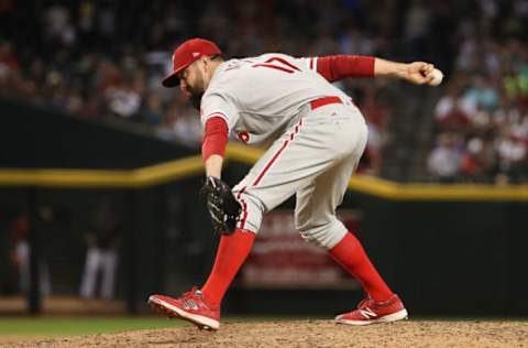 PHOENIX, AZ – JUNE 25: Relief pitcher Pat Neshek