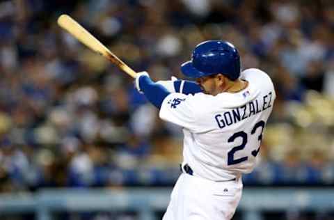 LOS ANGELES, CA – APRIL 08: Dodgers’ Adrian Gonzalez