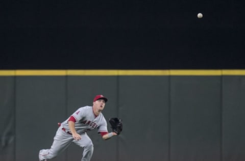 SEATTLE, WA – AUGUST 10: Centerfielder Mike Trout