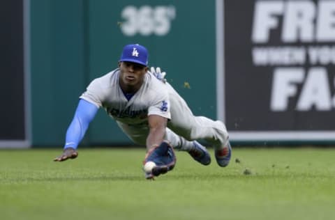 DETROIT, MI – AUGUST 18: Right fielder Yasiel Puig (Photo by Duane Burleson/Getty Images)