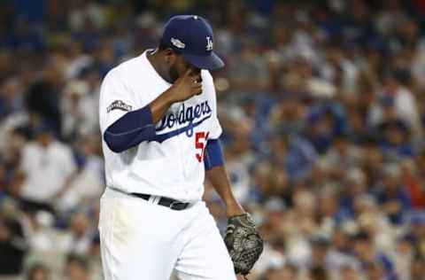 LOS ANGELES, CA – OCTOBER 19: Pedro Baez