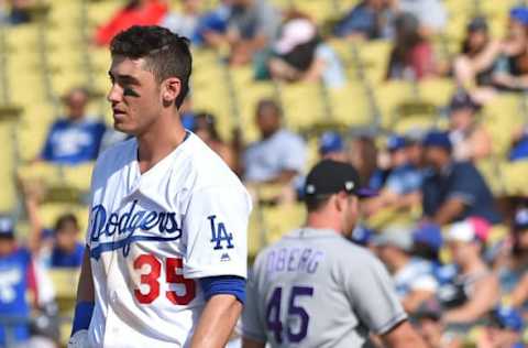 LOS ANGELES, CA – SEPTEMBER 10: Dodgers’ Cody Bellinger