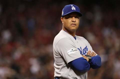 PHOENIX, AZ – OCTOBER 09: Manager Dave Roberts