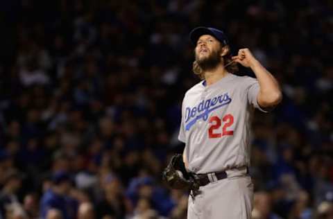 CHICAGO, IL – OCTOBER 19: Clayton Kershaw