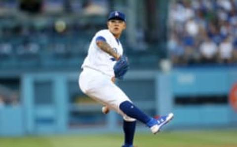 LOS ANGELES, CA – MAY 20: Julio Urias