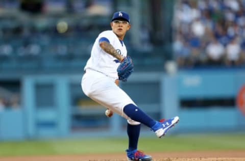 LOS ANGELES, CA – MAY 20: Julio Urias