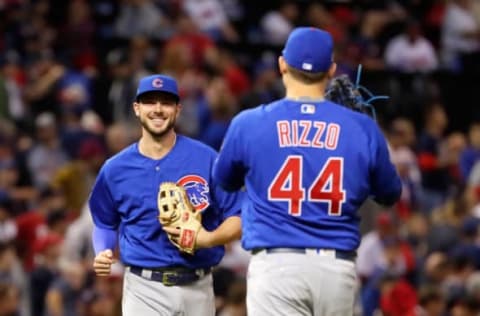 CLEVELAND, OH – NOVEMBER 01: Kris Bryant