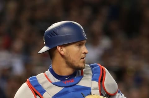 PHOENIX, AZ – APRIL 21: Catcher Yasmani Grandal