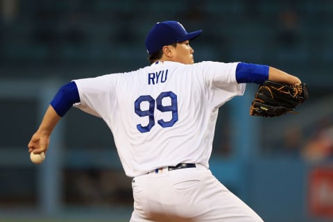 LOS ANGELES, CA – SEPTEMBER 05: Hyun-Jin Ryu