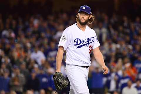 LOS ANGELES, CA – NOVEMBER 01: Clayton Kershaw