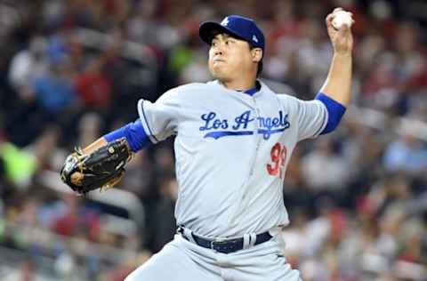 WASHINGTON, DC – SEPTEMBER 17: Hyun-Jin Ryu