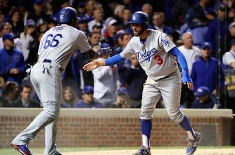 CHICAGO, IL – OCTOBER 19: Yasiel Puig