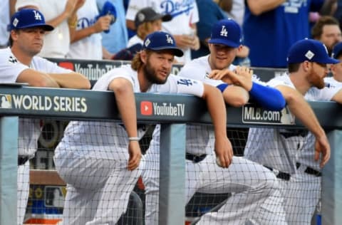 LOS ANGELES, CA – OCTOBER 25: Clayton Kershaw