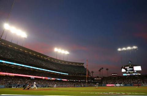 LOS ANGELES, CA – APRIL 01: Yasiel Puig