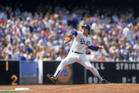 Fernando Valenzuela – Los Angeles Dodgers (Photo by: Rick Stewart/Getty Images)