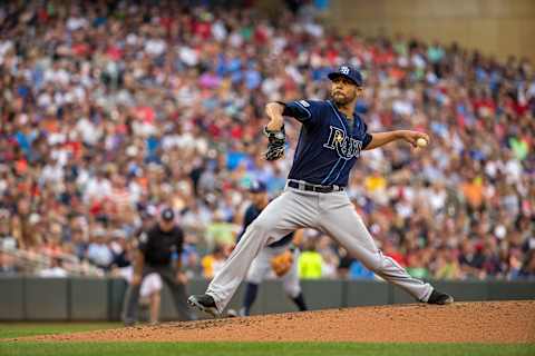 David Price – Tampa Bay Rays (Photo by Brace Hemmelgarn/Minnesota Twins/Getty Images)