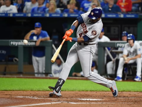 Yordan Alvarez – Houston Astros (Photo by Ed Zurga/Getty Images)