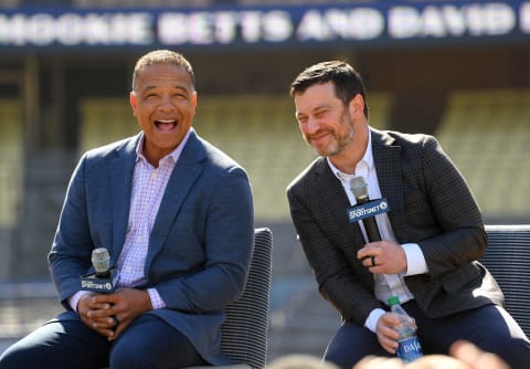 Dave Roberts – Andrew Friedman – Los Angeles Dodgers (Photo by Jayne Kamin-Oncea/Getty Images)