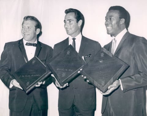 Mickey Mantle – Sandy Koufax (Photo by Sports Studio Photos/Getty Images)