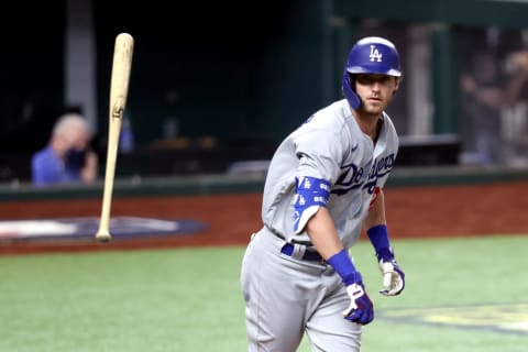 Cody Bellinger #35 of the Los Angeles Dodgers (Photo by Tom Pennington/Getty Images)