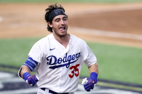 Cody Bellinger #35 of the Los Angeles Dodgers (Photo by Tom Pennington/Getty Images)