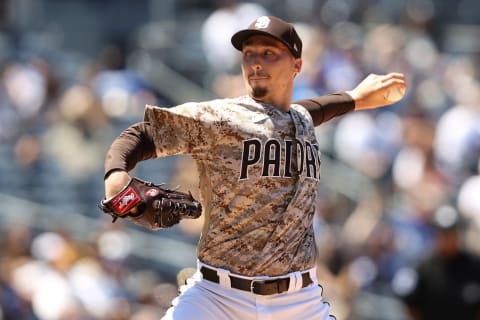 Blake Snell #4 of the San Diego Padres (Photo by Sean M. Haffey/Getty Images)