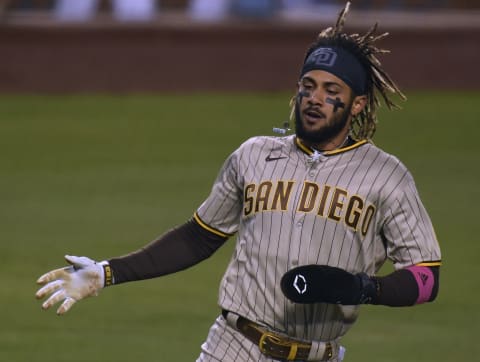 Fernando Tatis Jr. #23 of the San Diego Padres (Photo by Harry How/Getty Images)