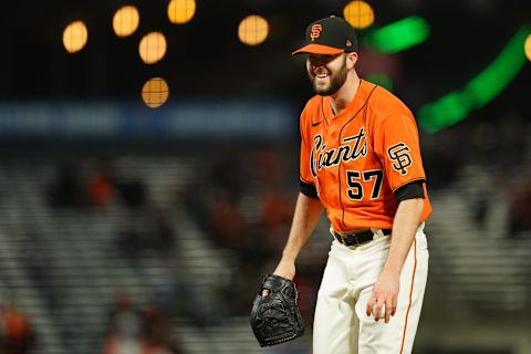 Alex Wood #57 of the San Francisco Giants (Photo by Daniel Shirey/Getty Images)