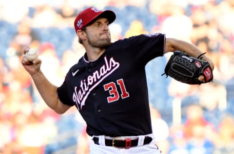 Nationals RHP Max Scherzer (Photo by Mitchell Layton/Getty Images)