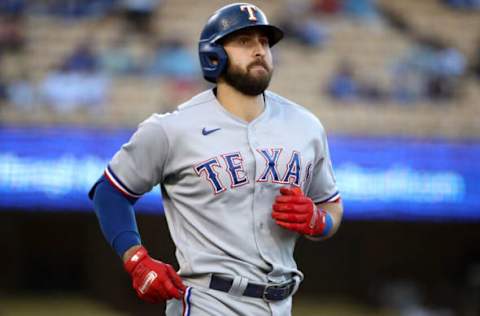 Rangers slugger Joey Gallo (Photo by Katelyn Mulcahy/Getty Images)